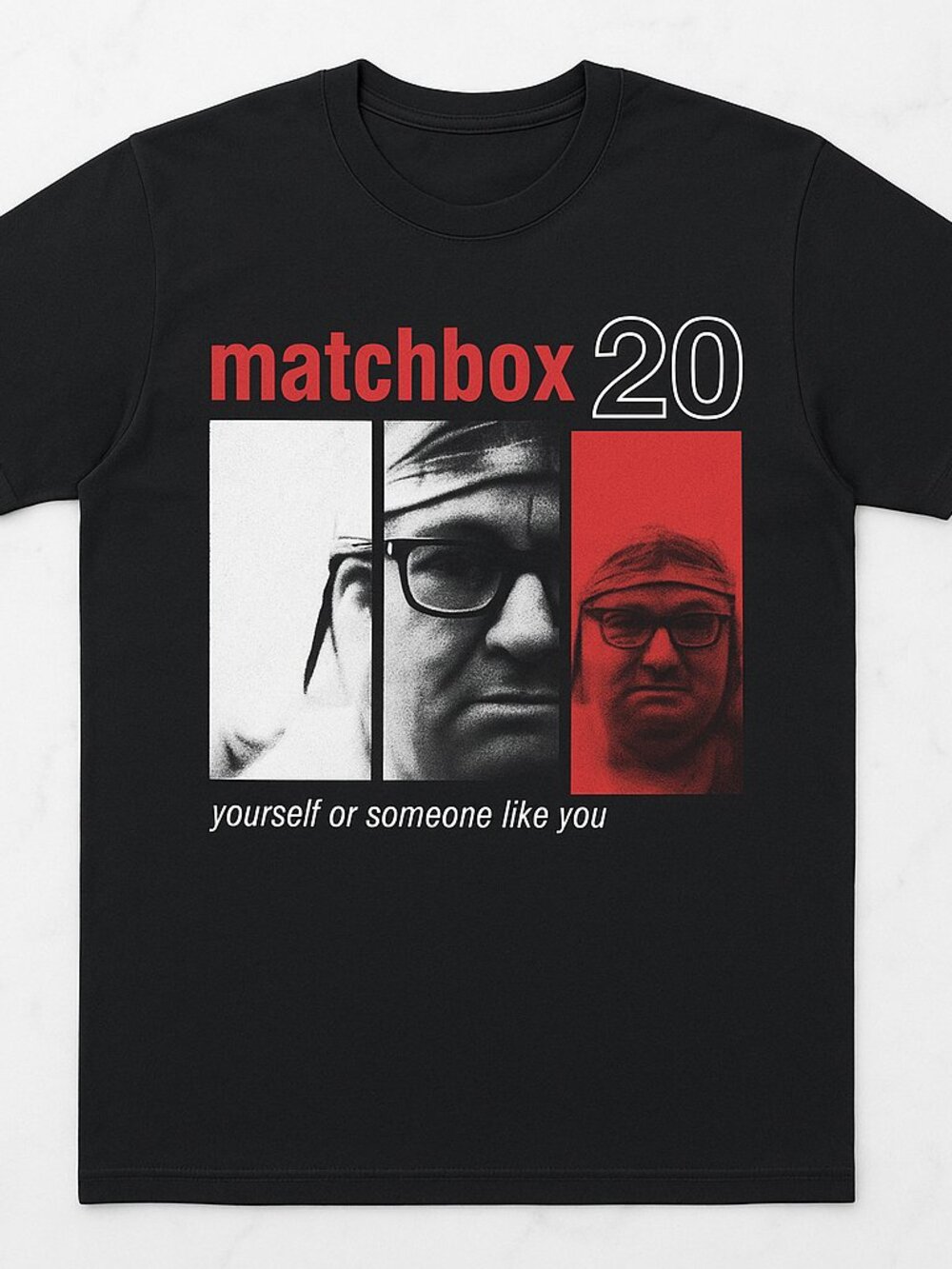 Matchbox 20 Yourself or Someone Like You Graphic T-Shirt | Black Band Tee